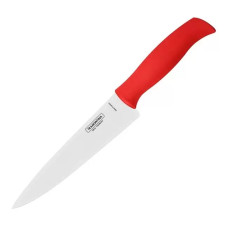 Tramontina Soft+ Нож шеф-повара 18 см, красн., в блистере     (60)     23664/177