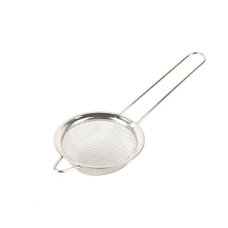 Сито с ободом и ручкой d=8см, l=20см (нерж. сталь)