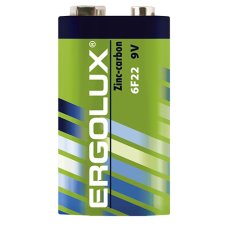 Батарейка 6F22 ERGOLUX б/блистера ЦЕНА ЗА 1 ШТ Батарейка 6F22 ERGOLUX б/блистера ЦЕНА ЗА 1 ШТ