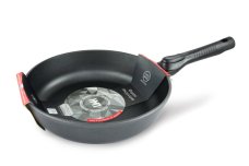 Сковорода НМП Титан Ферра литая 24см сьемная ручка индукция