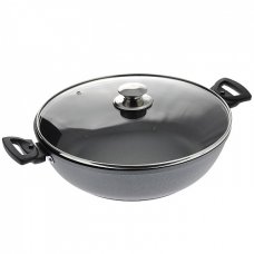 Сковорода-сотейник Традиция 30/8,5см со стекл. крышкой АП