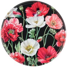 ПОДНОС СЕРВИРОВОЧНЫЙ "МАКИ" 33*2,1 СМ 898-012