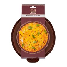 Форма силиконовая "Круг с ручками" 29*25*4,5 см,