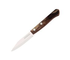 Tramontina Polywood Нож овощной 8 см в блистере коричневый