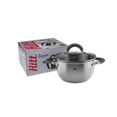 Hitt Speise Кастрюля со стеклянной крышкой 2,5 л 18*10,5 см