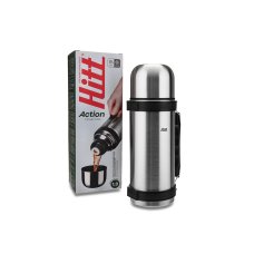 Hitt Action Термос 1,0 л нерж. автомат  "Походный"