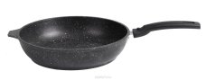 Сковорода Темный Мрамор 24/6cм со съемной ручкой АП